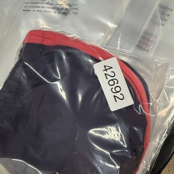 Swim 365 Swim Skort Women 14 Blue Lined Pull On Ellastic Waist Nylon Swimwear - Picture 8 of 8